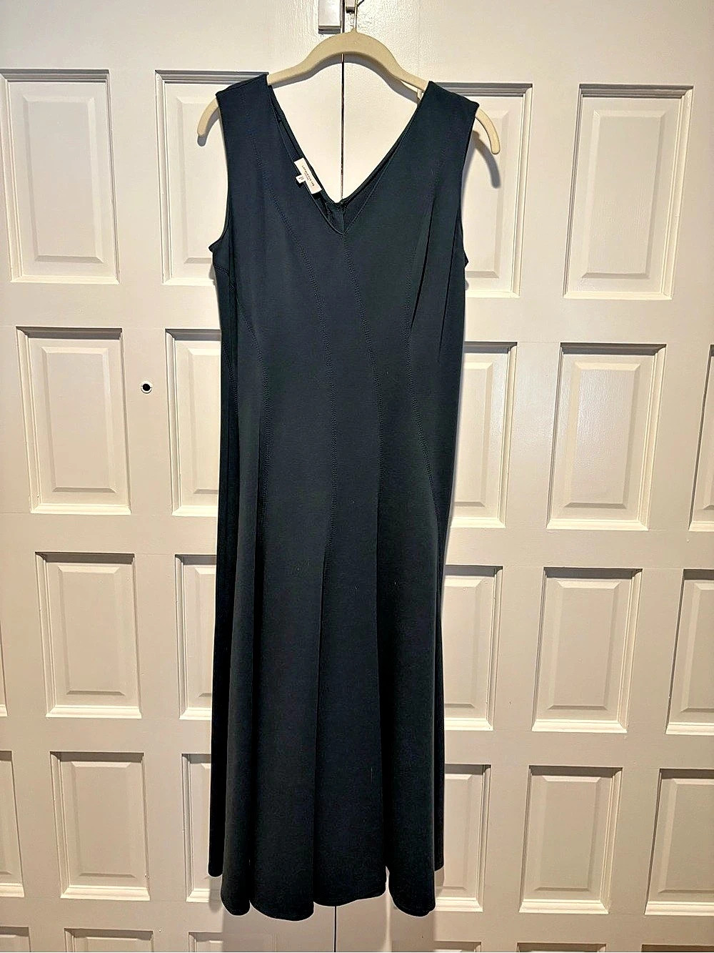 Lafayette 148 Midi Dress in hunter green Size 8 Like New. Size tag is missing